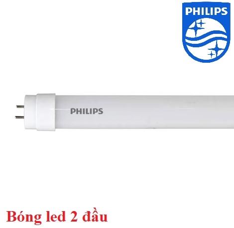 Bóng Led tuýp Philips 2 đầu 6 tất 9W EcoFit DE (đấu điện 2 đầu)