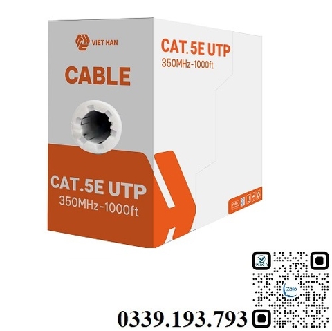 Dây cáp mạng LS-DVH CAT5E UTP 24AWG - Việt Hàn