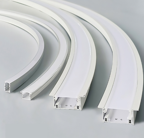 Đèn thanh nhôm uống cong R300 và R500