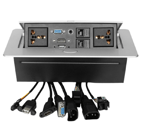 Hộp điện âm bàn họp đa năng BHL-303