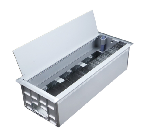 Hộp điện nhôm âm bàn 300x120x78