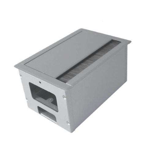 Hộp điện nhôm âm bàn nhỏ gọn 200x135x100