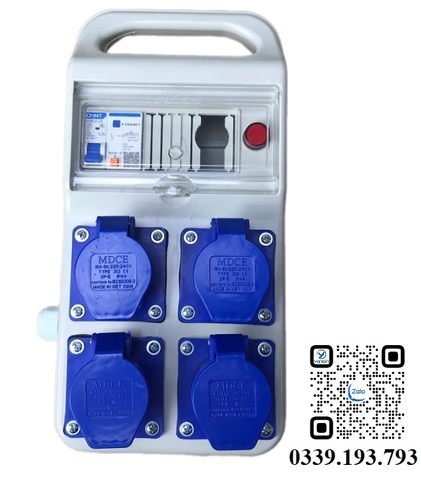 Hộp nguồn nhựa thi công 1 pha chống vỡ YG4-313