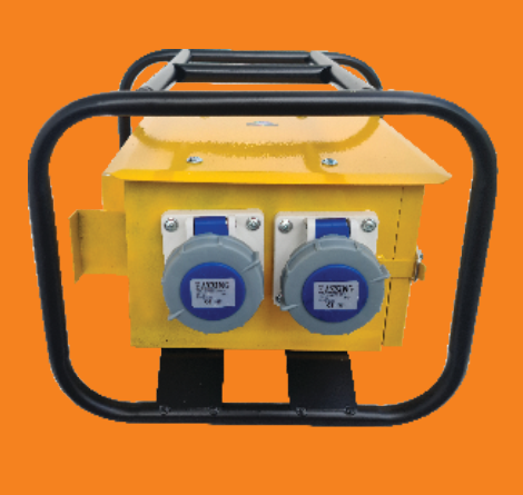 Hộp nguồn thi công 1 pha chống nước IP66 (vỏ sắt)