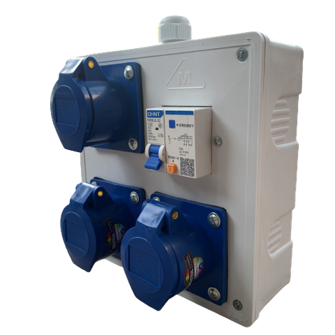 Hộp nguồn thi công 1 pha vỏ nhựa