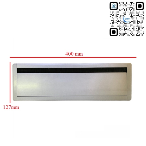 Nắp hộp điện âm bàn 400x127 (chất liệu nhôm sơn tĩnh điện)