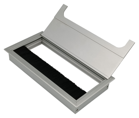 Nắp điện âm bàn nhôm 160x80