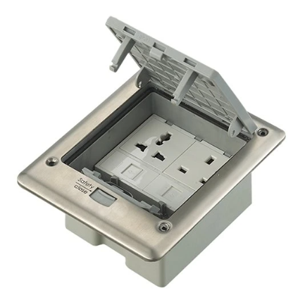 Ổ cắm âm sàn chống nước Sinoamigo SOB-3SFC (Chuẩn IP66)