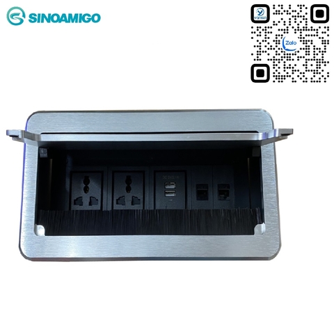 Ổ cắm điện âm bàn sinoamigo STS-130S