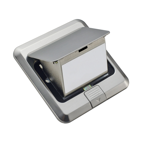 Ổ cắm âm sàn MPE FA-60 màu bạc