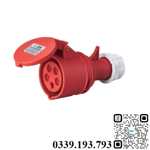 Ổ cắm công nghiệp di động 3 pha 5 chân 16A IP44 MDPlus MDP-215