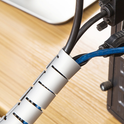 Ống luồn thu gọn dây điện, dây máy tính