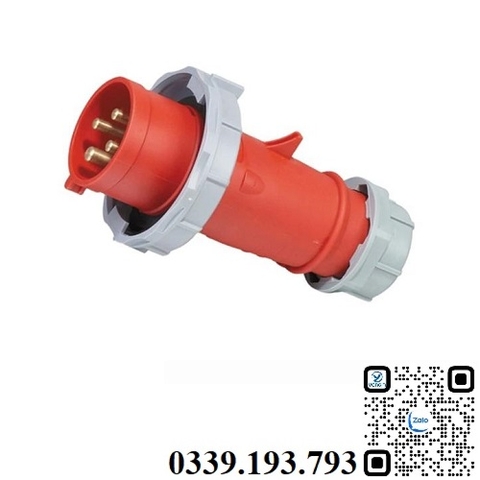 Phích cắm công nghiệp 3 pha 4 chân 32A chống nước IP67 MDCE MD0242