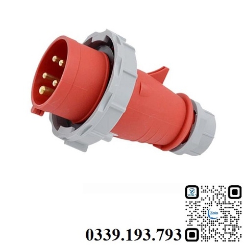 Phích cắm công nghiệp 3 pha 5 chân 32A chống nước IP67 MDCE MD0252