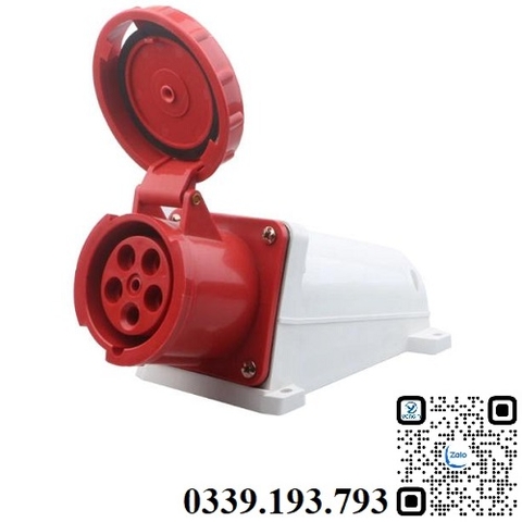Ổ cắm công nghiệp cố định 125A 3P+E+N chống nước IP67 MDCE MD145