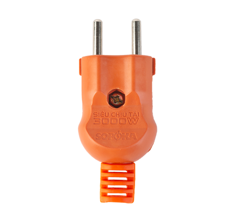 Phích cắm điện chịu tải 3300W Sopoka P3000W 2+