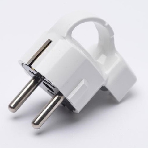 Phích cắm schuko Hàn Quốc PG-2022 (Cong)