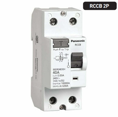 BBDR22530HV - RCCB 2P 25A 30mA Panasonic