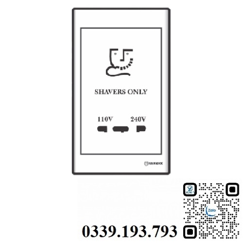 Ổ cắm dao cạo râu Sino S18/2727V