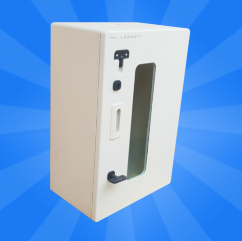 Tủ điện nhựa 400x600x200 mặt kính - Lihan CVM 361K