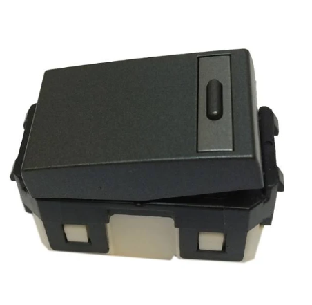 WEG55317MB - Công tắc 1 chiều màu đen ánh kim refina