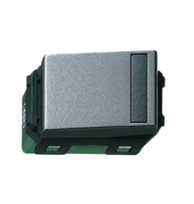 WEG55327MH - Công tắc 2 chiều màu xám ánh kim refina