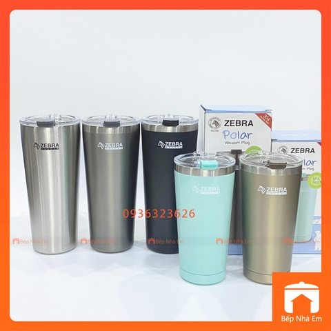 Ly Giữ Nhiệt ZEBRA Polar 0.58L Có Túi Xách  Vải - 112701 - Hàng Nhập Khẩu Thái Lan