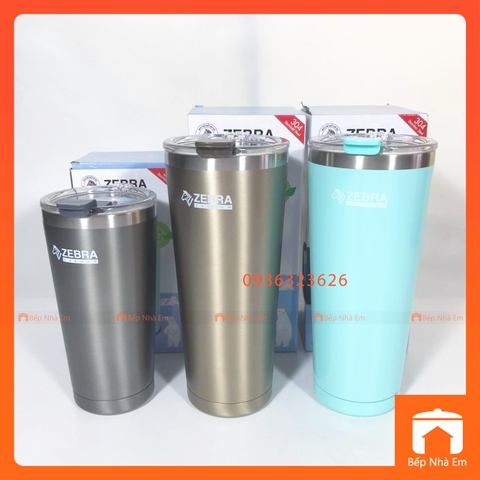 Ly Giữ Nhiệt ZEBRA Polar 0.87L Có Túi Xách Vải - 112702 - Hàng Nhập Khẩu Thái Lan