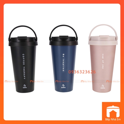 Bình Giữ Nhiệt ZEBRA Cappucinno 0.5L (Inox 304) - 112703 - Hàng Nhập Khẩu Thái Lan