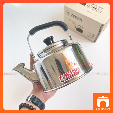 Ấm Đun Nước Zebra Siêu Dày 1.0L Nhỏ Gọn Cao Cấp - Hàng Nhập Khẩu Thái Lan