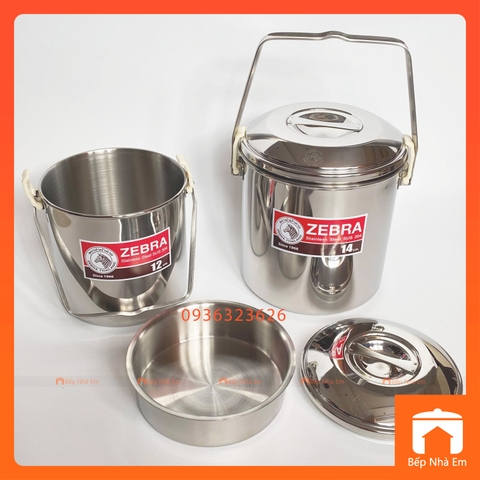 Camen Inox 304 Auto Lock ZEBRA 12cm - 14cm - 151612 - 151614- Hàng Nhập Khẩu Thái Lan