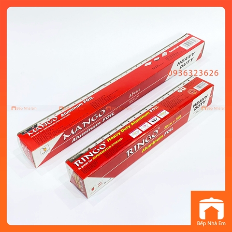 Set 2 Cuộn Giấy Bạc Nướng Thực Phẩm Lớn Và Nhỏ - Hàng Việt Nam Sản Xuất