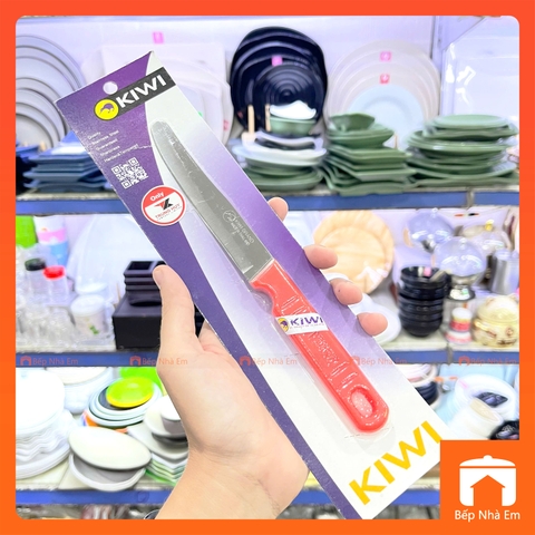 Vỉ Dao Kiwi 512 Cán Nhựa Đỏ Cao Cấp - Hàng Nhập Khẩu Thái Lan