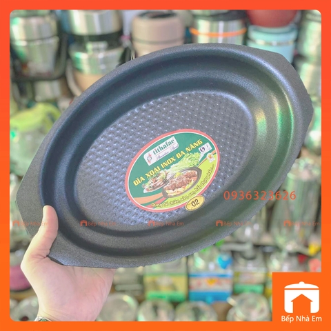 Dĩa Inox Hột Xoài Chống Dính Cao Cấp TITHAFAC - Hàng Việt Nam Sản Xuất