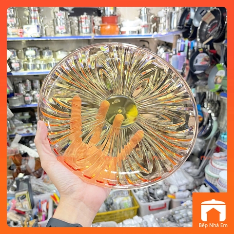 Dĩa Nhựa Pha Lê Nhiều Màu Cao Cấp Đức Thành DNT01 - Hàng Việt Nam Sản Xuất