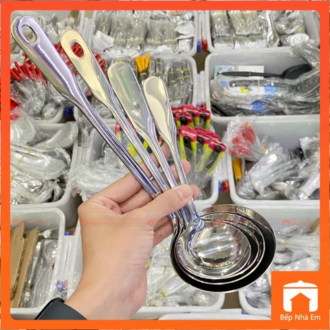 Vá Lẩu - Vá Múc Canh Inox REHANG Cao Cấp Nhiều Size Nhiều Size - Hàng Nhập Khẩu