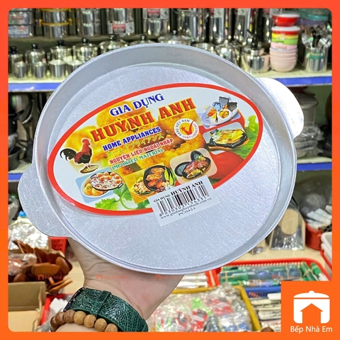 Chảo Nhôm Nguyên Khối Huỳnh Anh - Hàng Việt Nam Sản Xuất