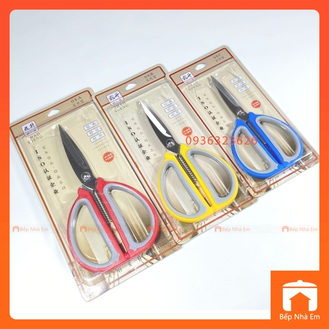 Kéo Thép Cán Nhựa 08 Nhiều Size - Hàng Cao Cấp