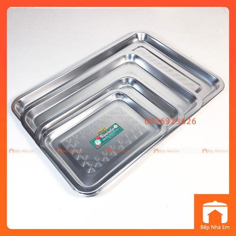 Khay Cạn Inox 304 Cao Cấp - Hàng VIệt Nam Sản Xuất