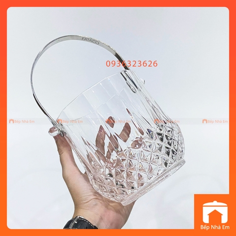 Xô Đá Nhựa Pha Lê Cao Cấp Nhiều Size - Hàng Việt Nam Chất Lượng Cao