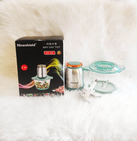 Nineshield - Máy xay thịt - Cối thuỷ tinh cao cấp