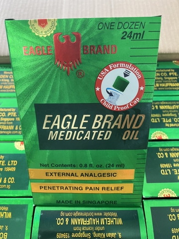 Dầu gió xanh 24ml - Mỹ