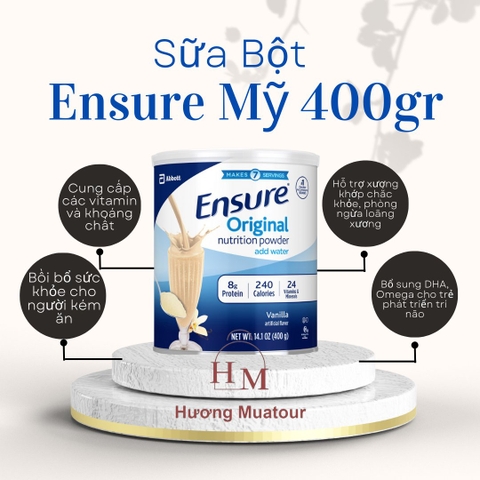 Sữa bột Ensure  - Mỹ 400gr