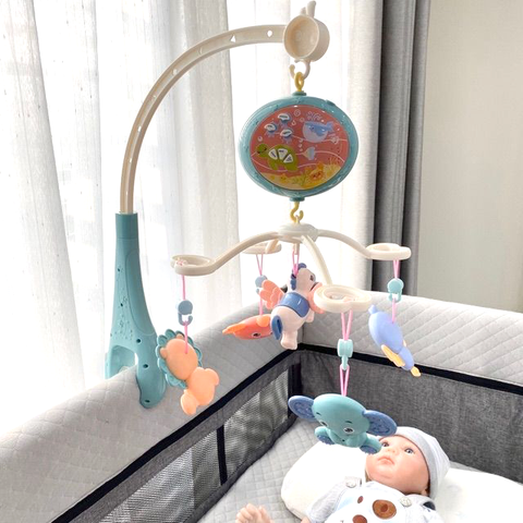 Treo nôi cũi chiếu sao phát nhạc