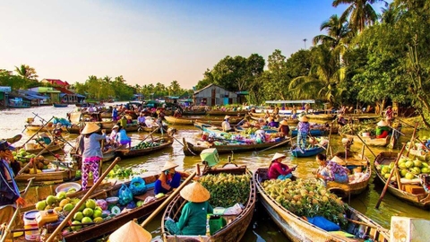 HỒ CHÍ MINH - TIỀN GIANG -BẾN TRE - CẦN THƠ - SÓC TRĂNG - BẠC LIÊU - CÀ MAU, Bay VietNam Airline, Khách sạn 4-5*