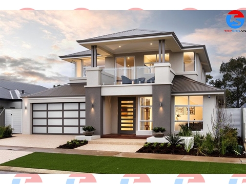 Những lưu ý khi phối màu sơn và cách phối màu sơn ngoại thất tuyệt đẹp