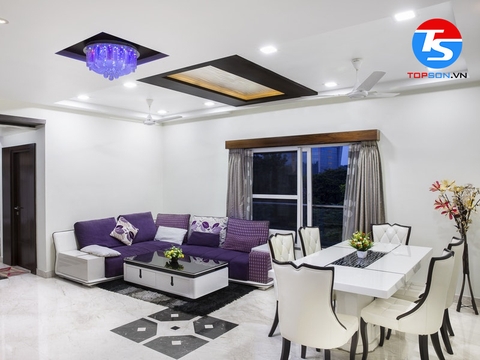 Sơn dulux cho bề mặt bóng và sơn cho bề mặt mờ khác nhau như thế nào?