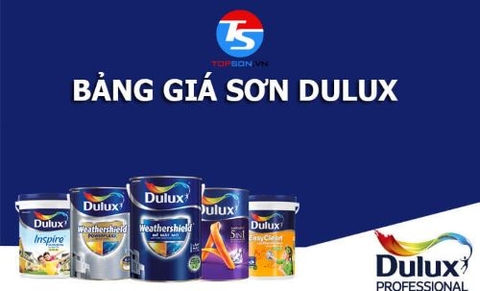 Bảng giá sơn Dulux mới nhất 2023
