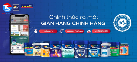 Giá sơn tường nhà Dulux tại Topson Việt Nam rẻ nhất thị trường