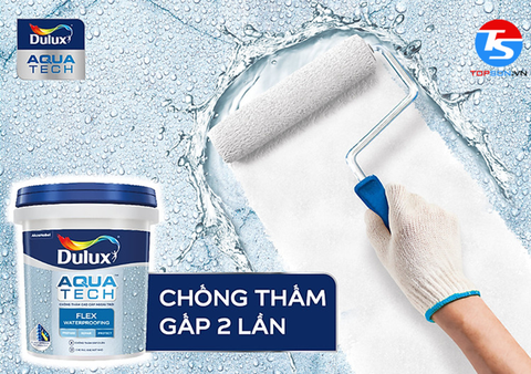 Chất chống thấm Dulux Aquatech bất chấp thời tiết ẩm thấp